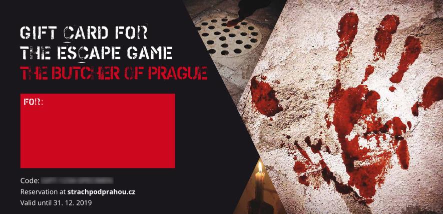 The Butcher of Prague Gift Card
